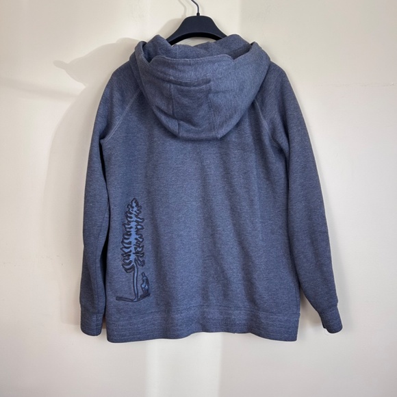 Sitka Unisex Grey zippered Hoodie size Large - Picture 4 of 10